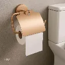 Uzstore GROHE Essentials Toilet paper holder , 40367DL1 , brushed warm sunset  GR40367DL1-03.webp