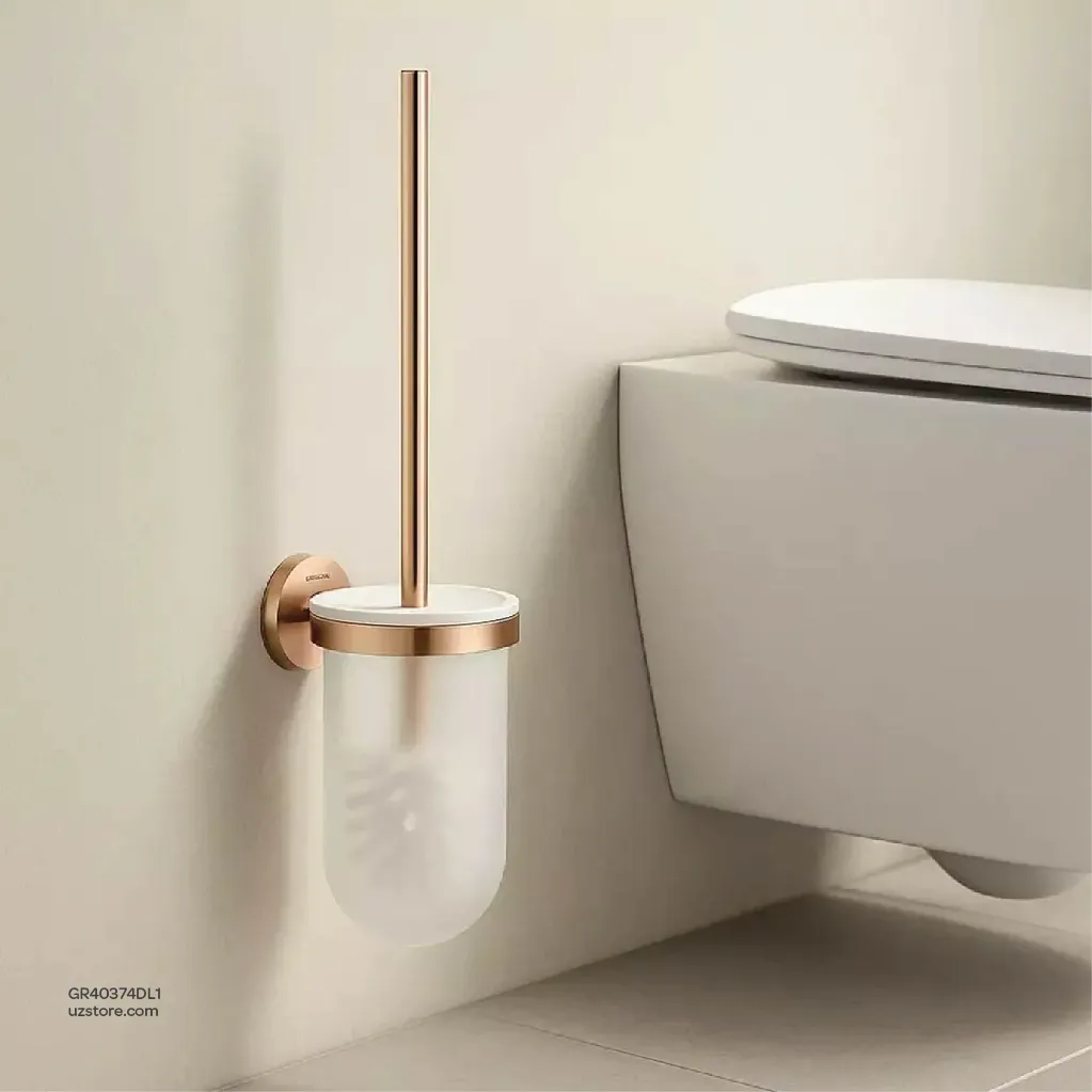 Uzstore GROHE Essentials Toilet brush set , 40374DL1 , brushed warm sunset GR40374DL1-03.webp