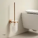 Uzstore GROHE Essentials Toilet brush set , 40374DL1 , brushed warm sunset GR40374DL1-03.webp