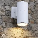 Uzstore  KNVIX - Wall Outdoor Light - GU10, 65×112×125mm, Aluminum+Glass, white 044-1 65 GU10 E1304UWS-03.webp