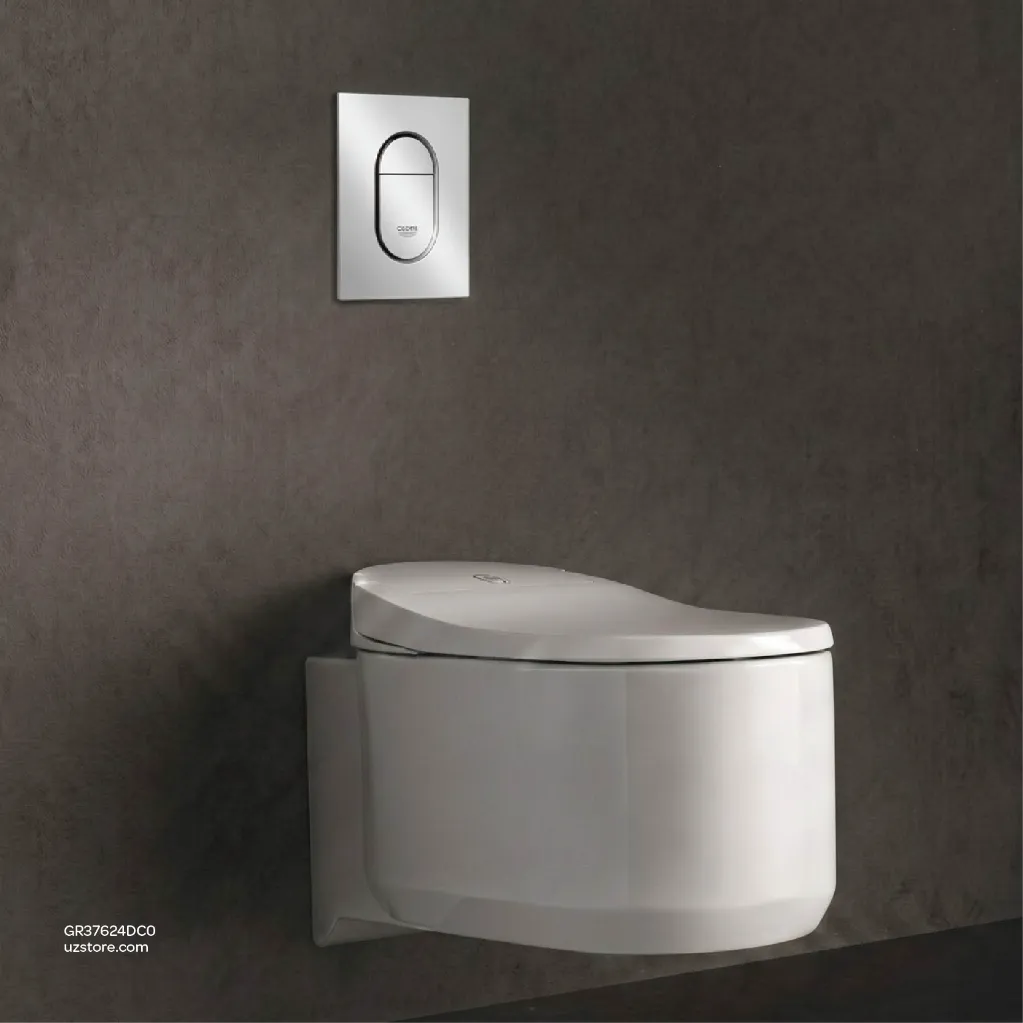 Uzstore GROHE Arena Cosmopolitan S Wall plate , 37624DC0 , supersteel GR37624DC0-04.webp