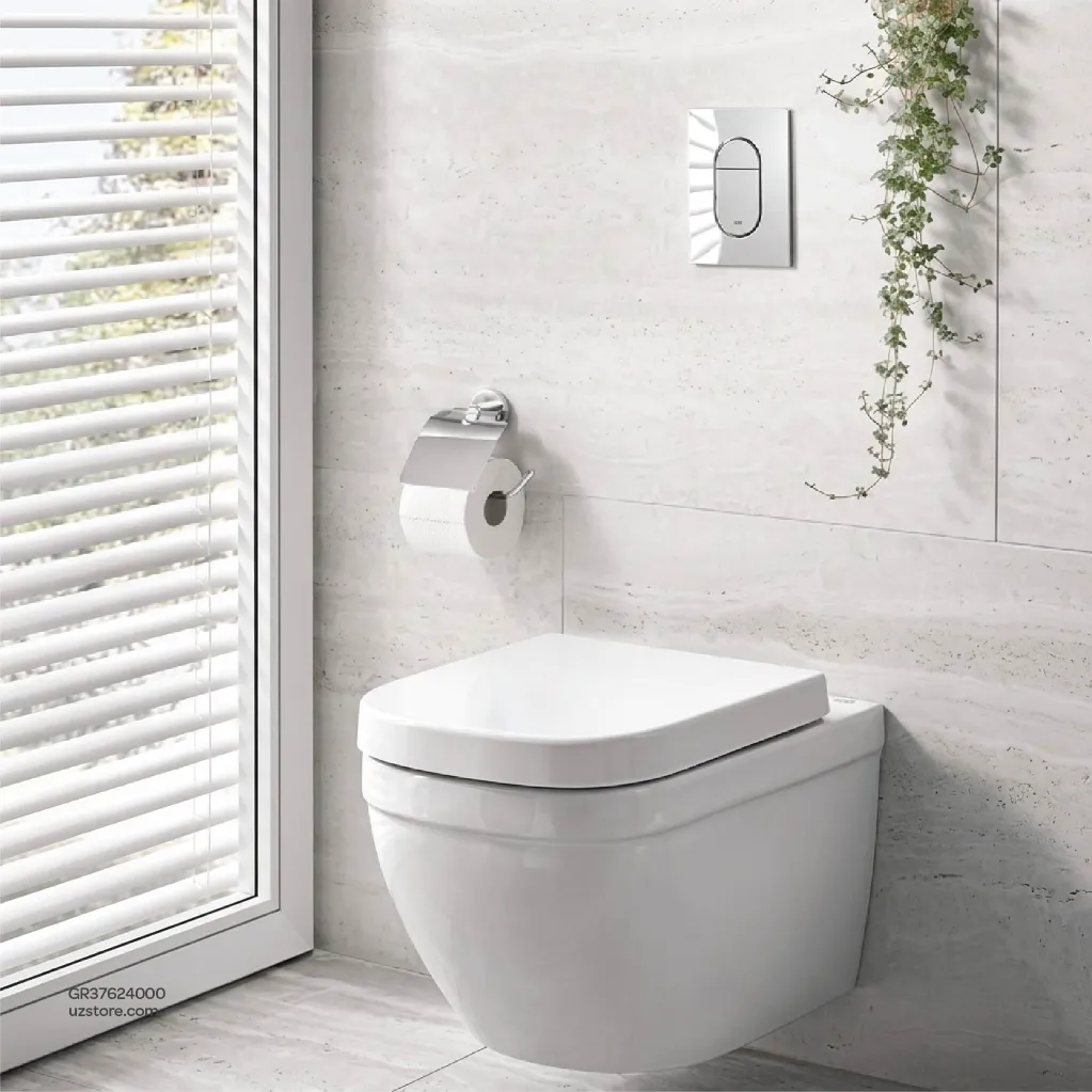 Uzstore GROHE Arena Cosmopolitan S Wall plate , 37624000 , chrome GR37624000-03.webp