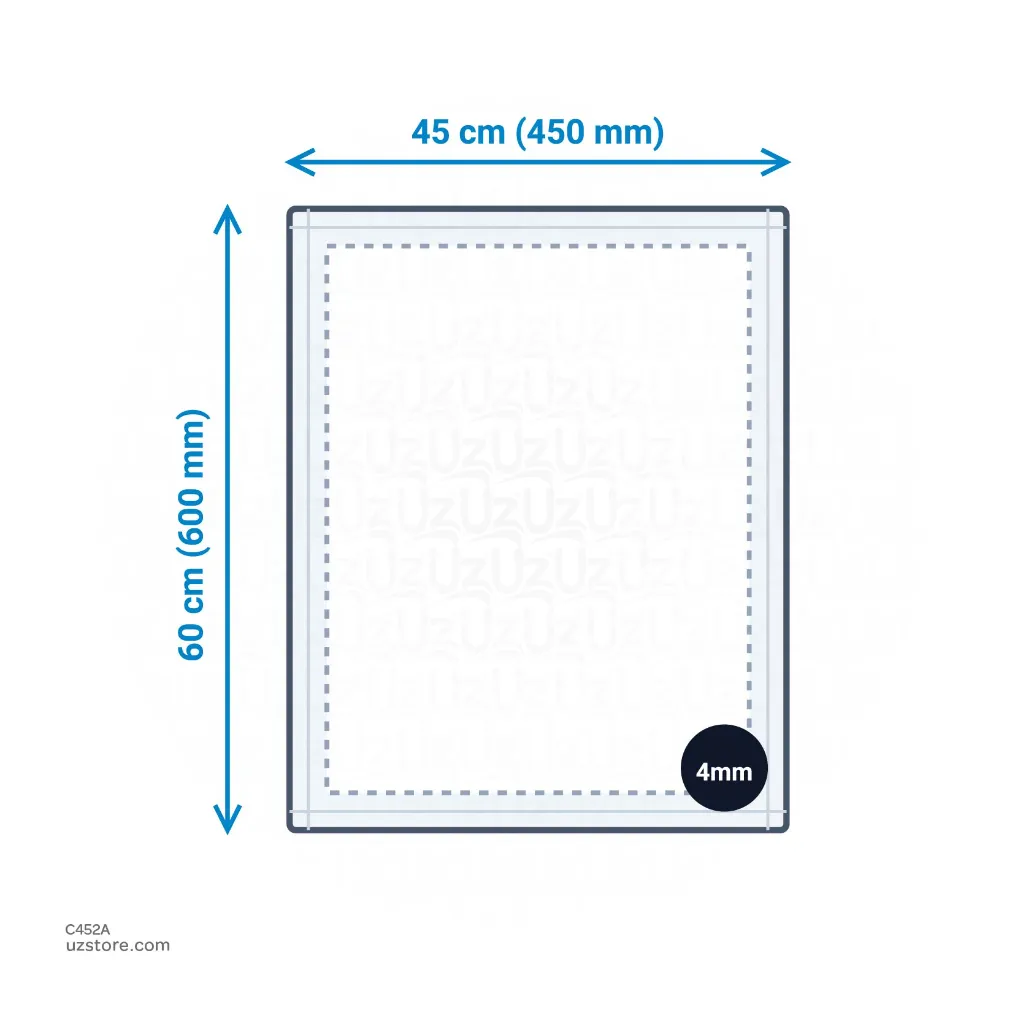 Uzstore Mirror MS1504 60x45 Thincknes 4mm C452A-02.webp