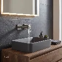 Uzstore GROHE Eurocube 2-hole basin mixer M-Size , 23447AL0 , brushed hard graphite GR23447AL0-04.webp