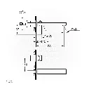 Uzstore GROHE Eurocube 2-hole basin mixer M-Size , 23447AL0 , brushed hard graphite GR23447AL0-02.webp