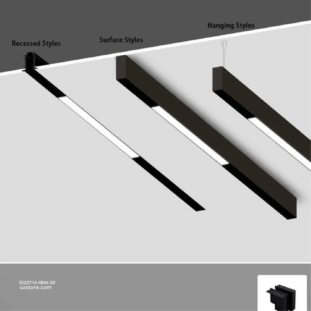 Uzstore Magnet Track lamp(48V) 14.4W  410055 3000K (30 cm) E1227-14.4BW-30-04.webp