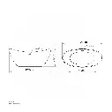 Uzstore Banyu (Oval) CX.12.007200 Free Stand 1700x740x710mm Acrylic bathtub  730x1720 WCV729-02.webp
