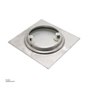 Drainx Stainless Steel 316L Clean Out Floor Drain 150*150 with 4" out DZ-S36-15-PU