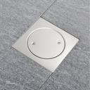 Drainx Stainless Steel 316L Clean Out Floor Drain 150*150 with 4" out DZ-S36-15-PU