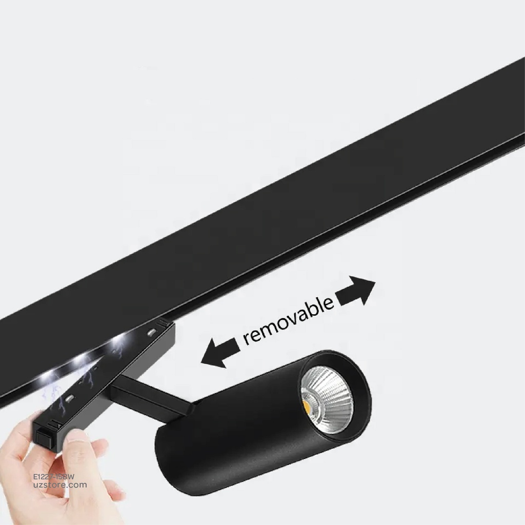 Focus Magnetic Track Lamp(48V) 15W 410037 3000K Black