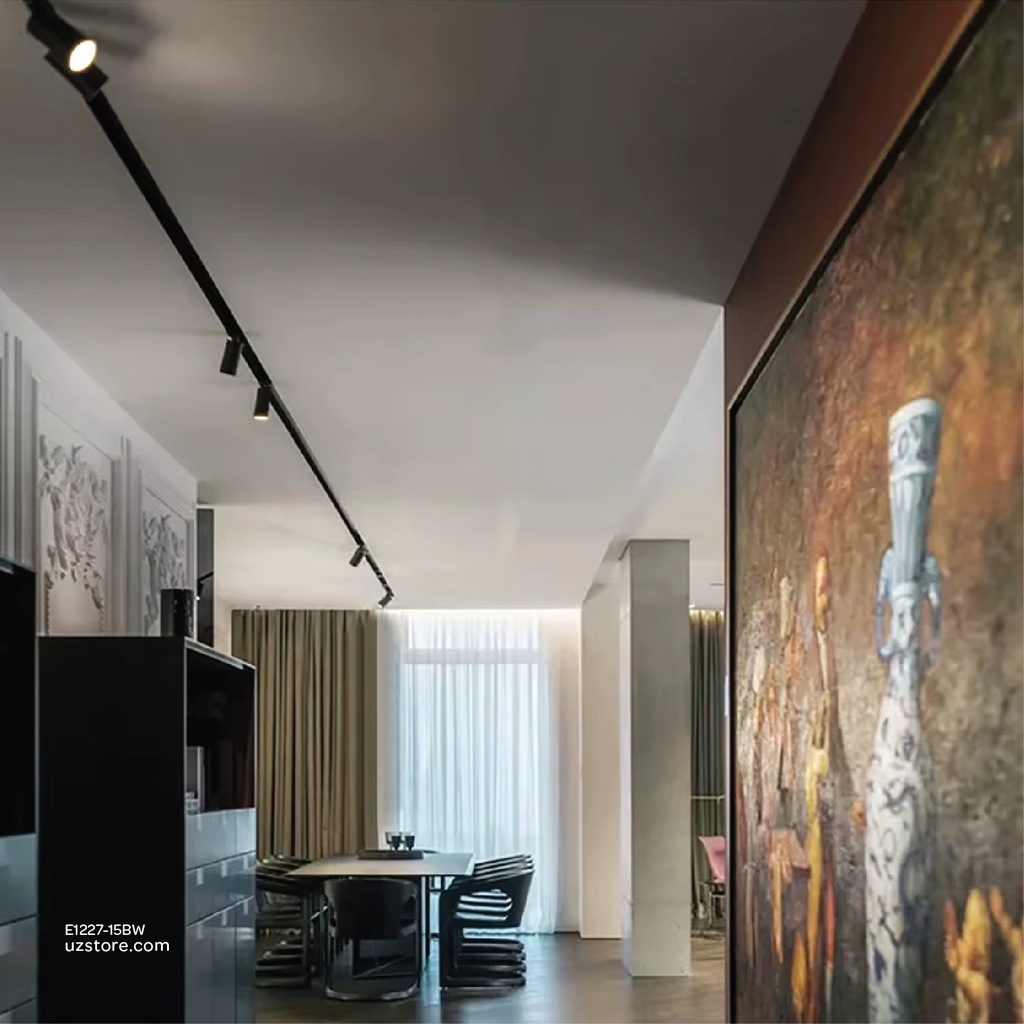 Focus Magnetic Track Lamp(48V) 15W 410037 3000K Black