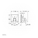 GROHE Allure Brilliant Single-lever mixer with 2-way diverter , 24279000 , chrome