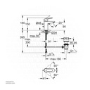 GROHE BauEdge Single-lever basin mixer 1/2"
S-Size , 23328000 , chrome