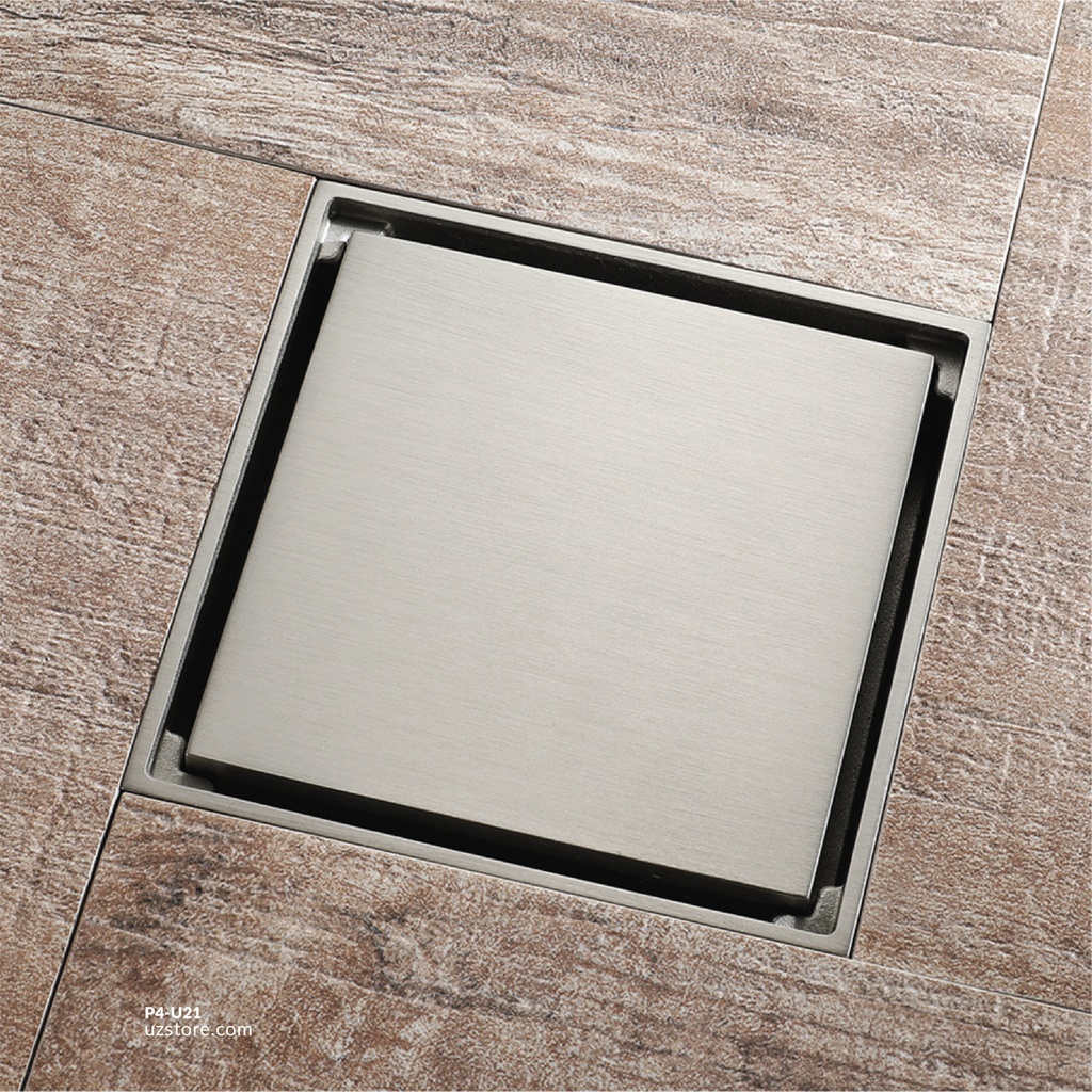 Drawing Color Brass Floor Drain 9873ASN 15*15