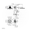 GROHE Grohtherm SmartControl Concealed shower system with Rainshower SmartActive 310 , 34863KF0 , phantom black