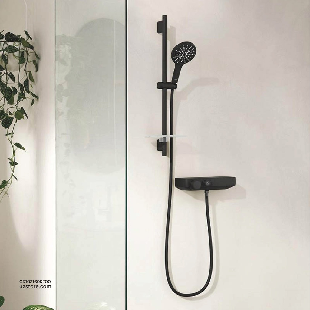 GROHE Grohtherm SmartControl Shower Safety mixer , 102169KF00 , phantom black