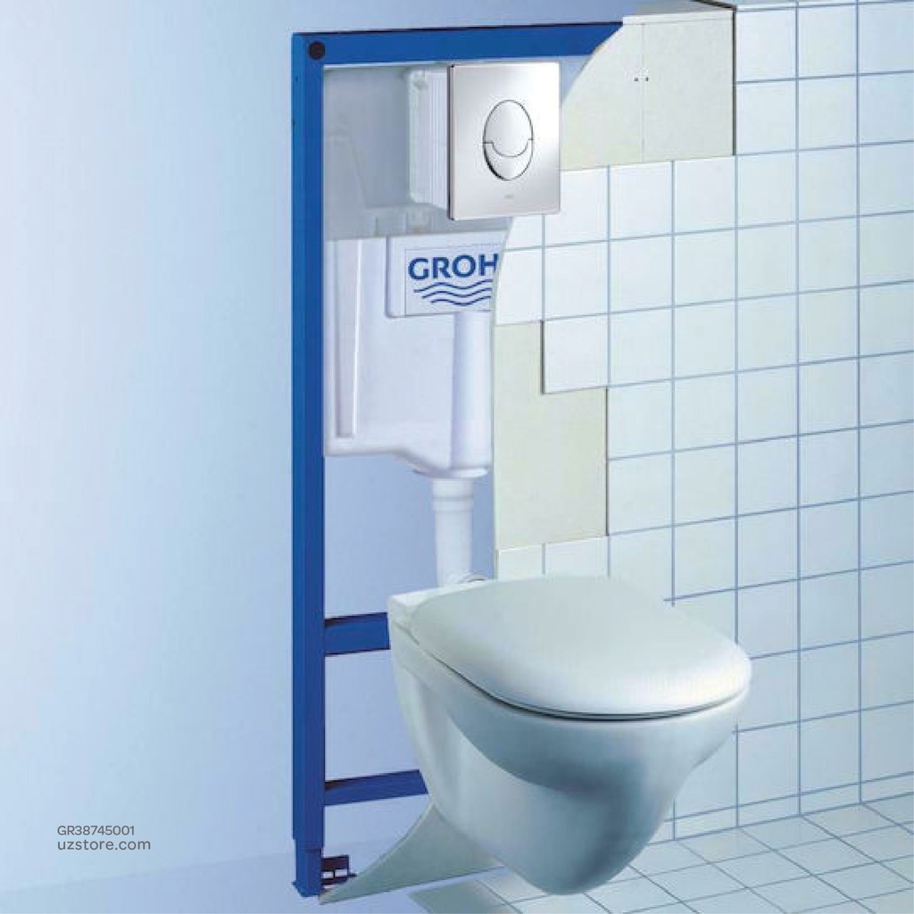 GROHE Rapid SL 3-in-1 set for WC , 1.13 m installation height , 38745001 , chrome