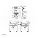 GROHE Rapid SLX WC 3-6 l 1,13m 39603000