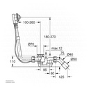 GROHE Talento Talento pop-up bath waste and overflow , 28939000 , chrome