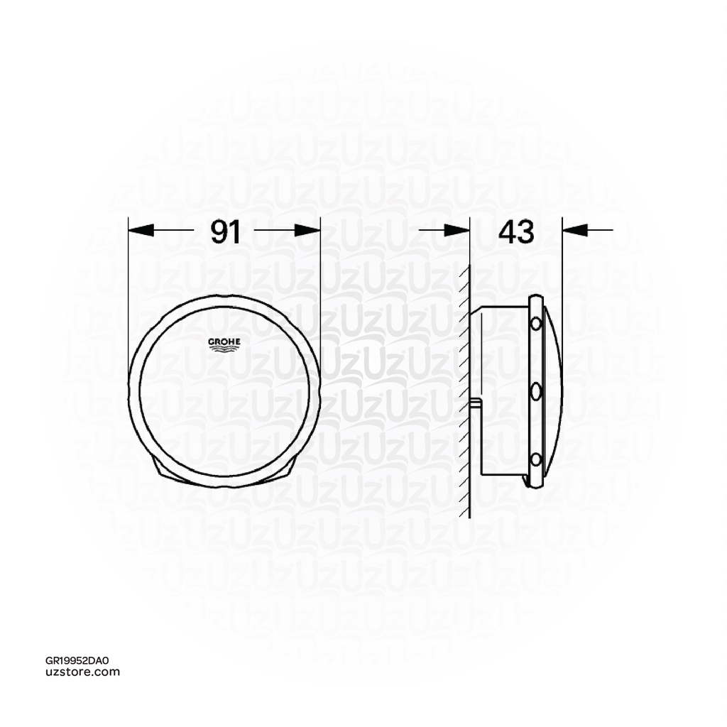 GROHE Talentofill Inlet , pop-up and waste-system , 19952DA0 , warm sunset