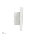 2 gang switch 3*3 1way Schneider Avatar On C White