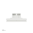 2 gang switch 3*3 2way Schneider Avatar On C White