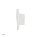 2 gang switch 3*3 2way Schneider Avatar On C White