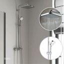 GROHE Tempesta Cosmopolitan System 250 Cube Shower system with single lever mixer for wall mounting , 26692000 , chrome