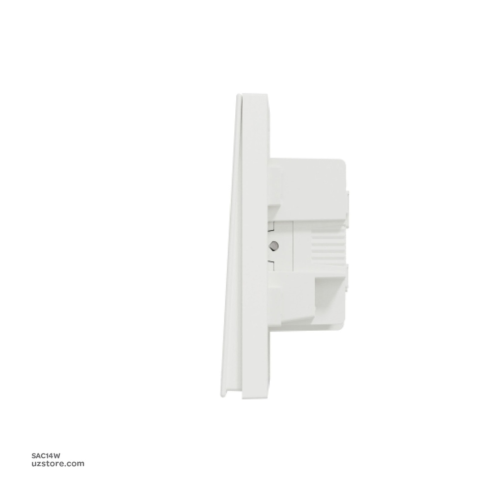 4 gang switch 3*3 1way Schneider Avatar On C White