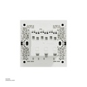 3 gang switch 3*3 1way Schneider Avatar On C Dark Grey