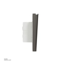 3 gang switch 3*3 1way Schneider Avatar On C Dark Grey