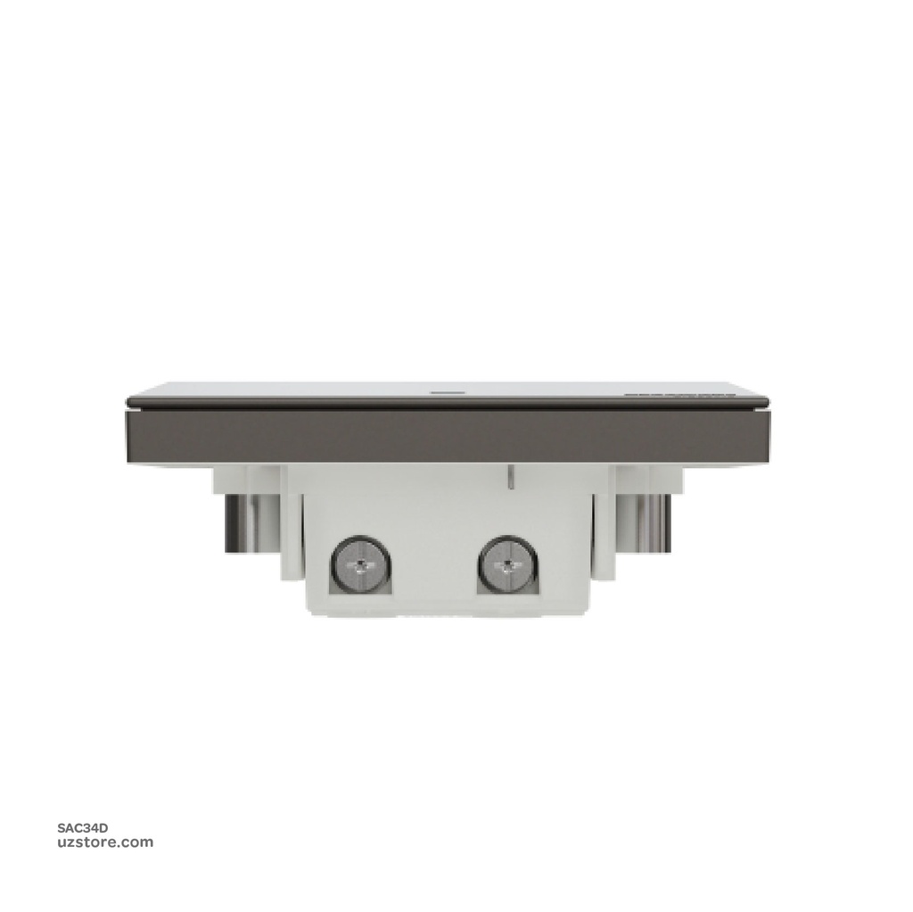 45 DP Switch 3*3 Schneider Avatar On C Dark Grey