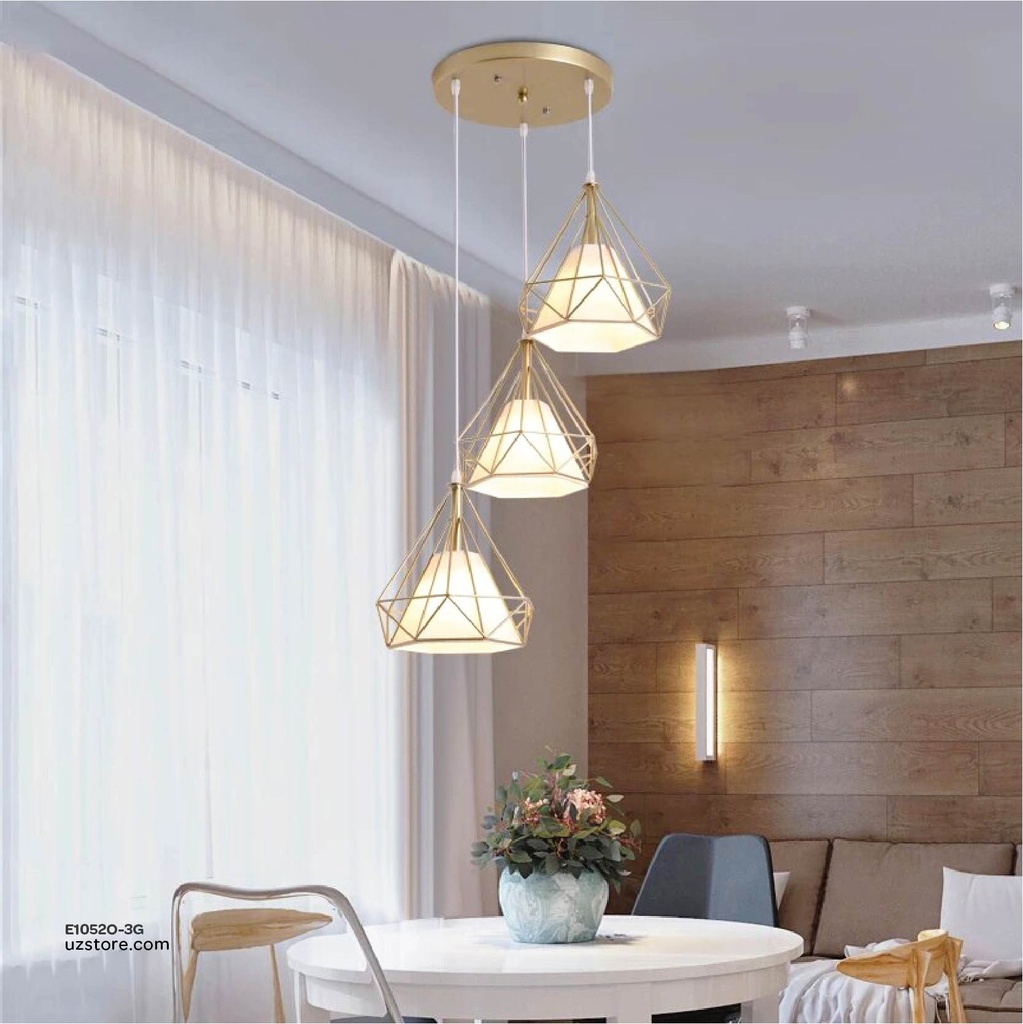 Pendant Light 7921/3 Gold 250*240