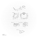 KLUDI RAK Caliber Bathroom Accessories Set ( 6 pcs ) Rose Gold, 
RAK21021.RG1