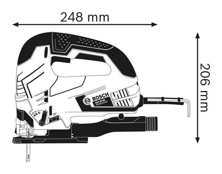 BOSCH - Jigsaw 650w - GST 90 BE