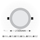 LED spot Light (SAMSUNG 3001) 6W - White