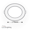 LED spot Light (SAMSUNG 5001) 4W - Warm White