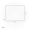 Mirror With Black Frame KZA-2133065M 650*25*550