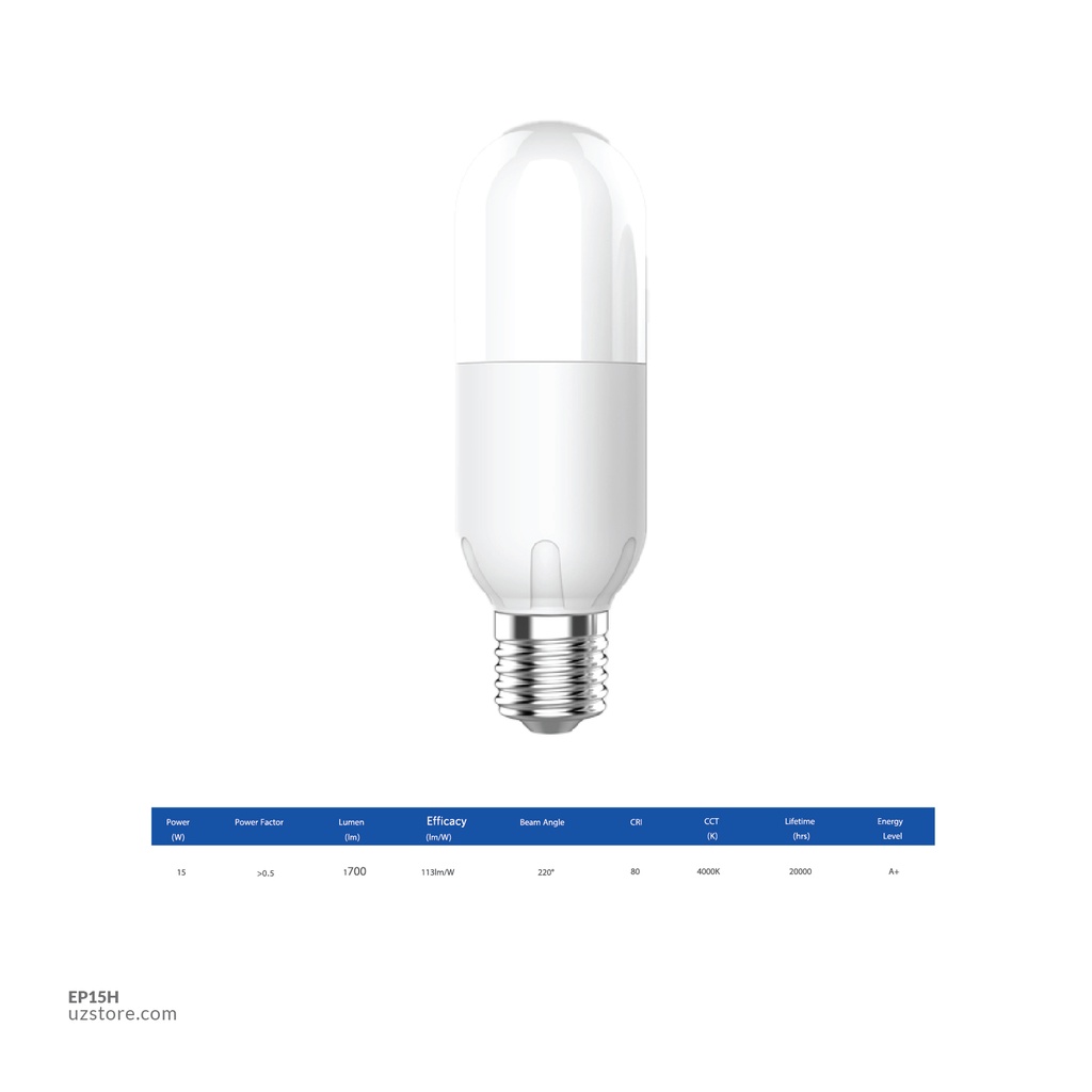 OPPLE LED E-Stick Lamp E27-15W-4000K-CT , Natural White 500007009010