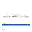 OPPLE LED Strip Light U 50M 2835-9W-WF-830-12P-S , 3000K Warm White 504000018900