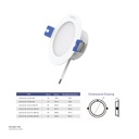 OPPLE LED US Down Light  RC-US-R125 9W , 3000K Warm White, 540001066410