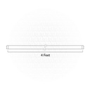 Osram Lamb 4ft 18W, 6500K (DAYLIGHT), 50000 HRS, 4FT T8 EQUIVALENT (5 Year Warranty)