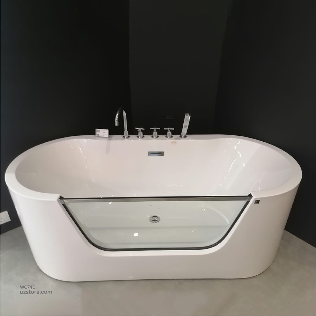 Jacuzzi ZS-9199 Acrylic bathtub 750*1650*680