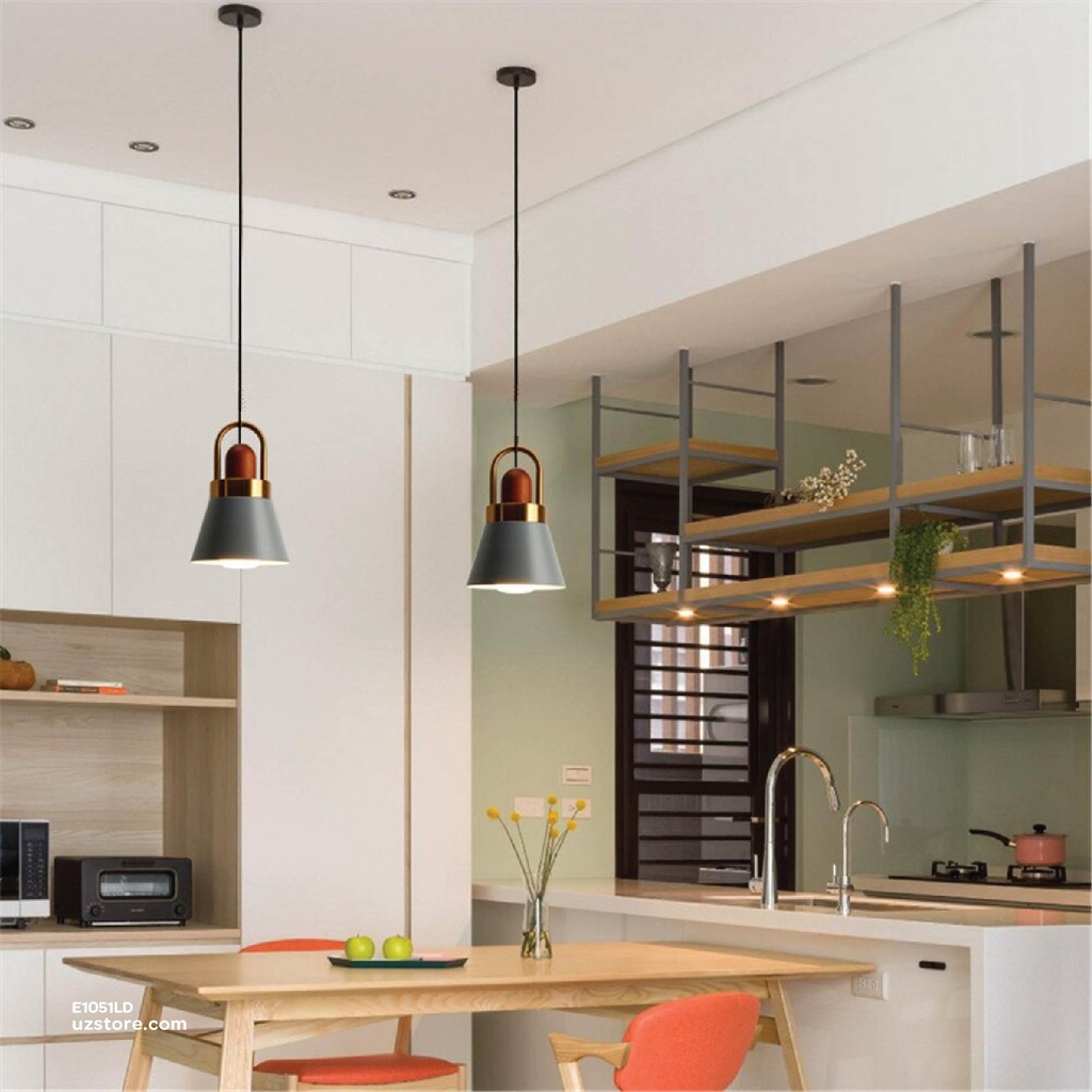 Pendant Light 9414/1 Dark Grey 220*250