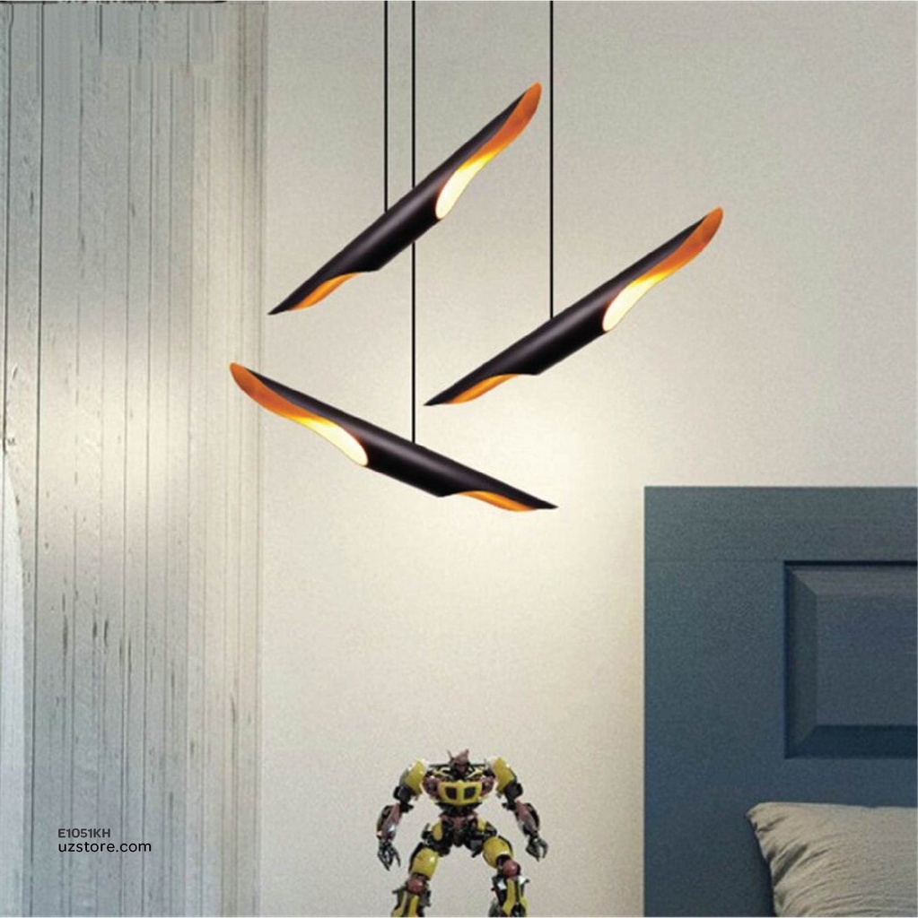 Pendant Light 7961/1 Black 60*600
