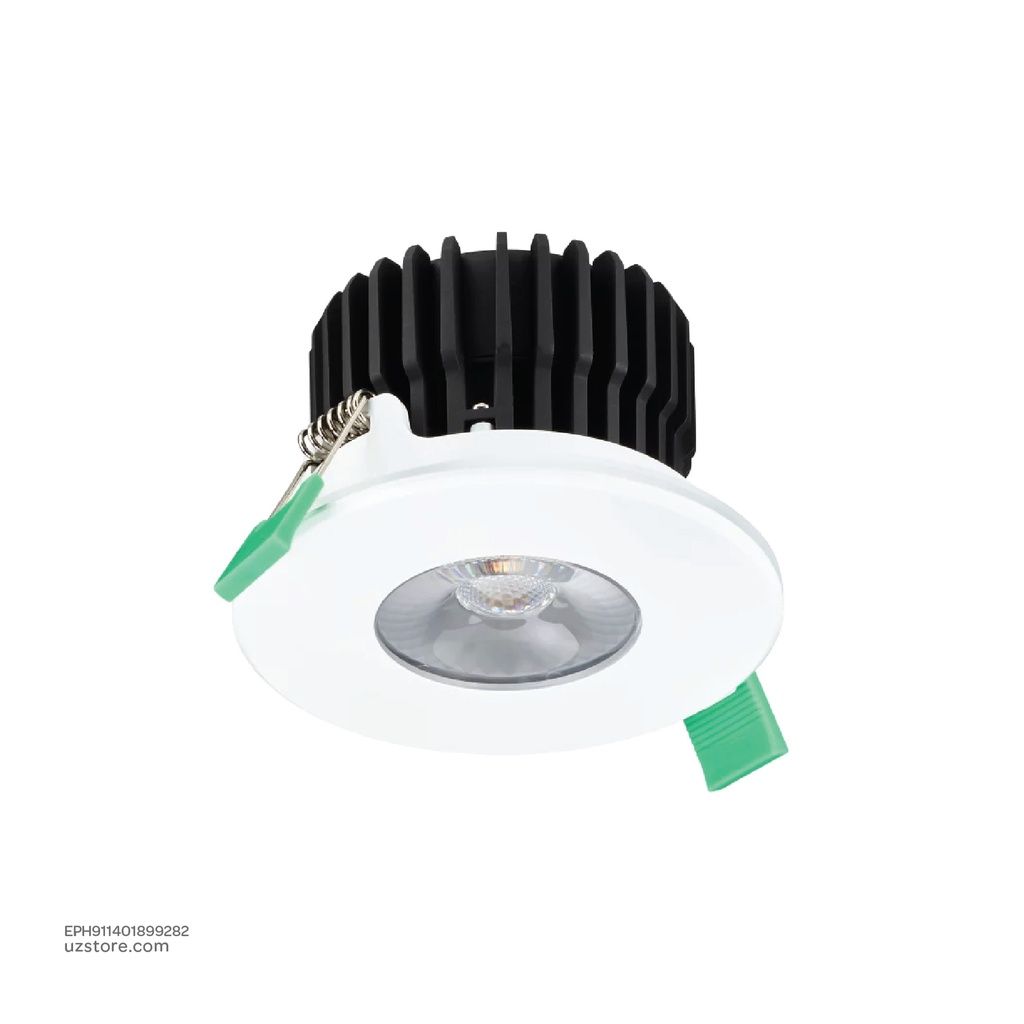 Philips CoreLine Recessed Spot gen2, Fixed, 10.2 W, D78 mm, 950 lm, 4000 K, Phase-cut dim, Wide beam, White, IP20/65 RS150B LED9-WB-/840 D78 PSR PI6 WH9 11401899282