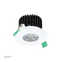 Philips CoreLine Recessed Spot gen2, Fixed, 10.2 W, D78 mm, 950 lm, 4000 K, Phase-cut dim, Wide beam, White, IP20/65 RS150B LED9-WB-/840 D78 PSR PI6 WH9 11401899282