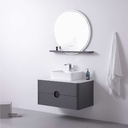 Basin,Square, made of Corian, White Matt KZA-23106090B 360*360*170 