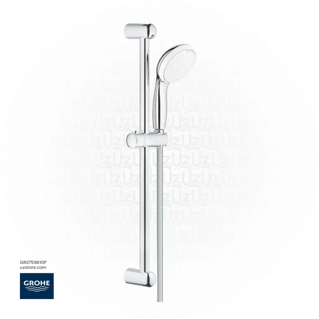 GROHE Tempesta 100 Shower rail set 2 sprays , 2759810F , chrome