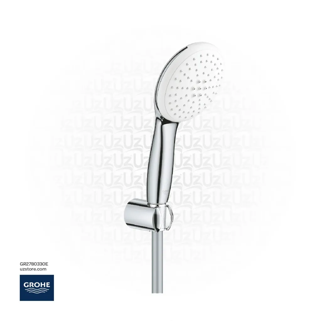 GROHE Tempesta 110 Wall holder set 2 sprays (Rain , Jet) , 2780330E , chrome